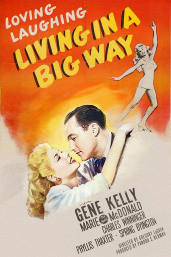 Watch Living in a Big Way 1947 poster