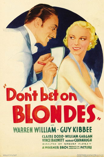 Watch Don't Bet on Blondes 1935 poster