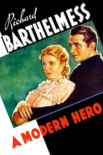 Watch A Modern Hero 1934 poster
