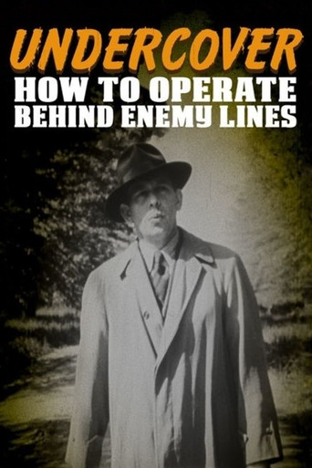 Watch Undercover: How to Operate Behind Enemy Lines 1943 poster