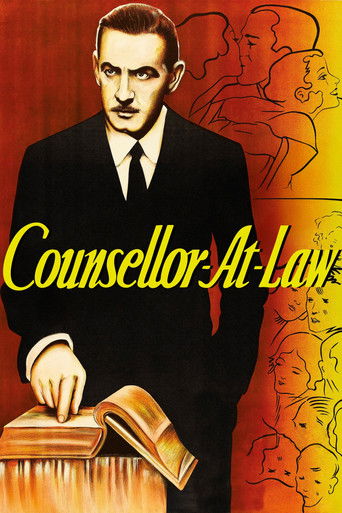 Watch Counsellor at Law 1933 poster