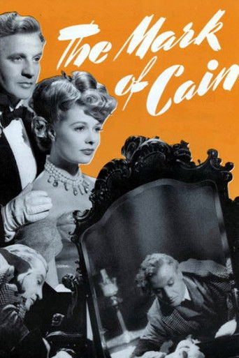 Watch The Mark of Cain 1947 poster