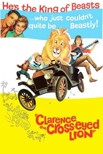 Watch Clarence, the Cross-Eyed Lion 1965 poster