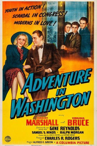 Watch Adventure in Washington 1941 poster