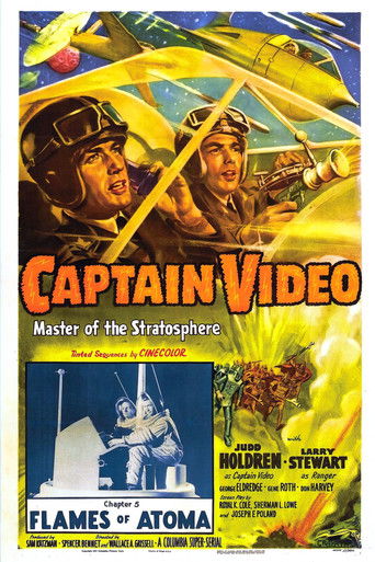 Watch Captain Video, Master of the Stratosphere 1951 poster