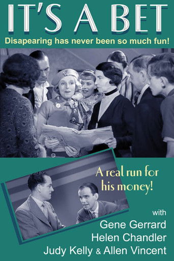 Watch It's a Bet 1935 poster