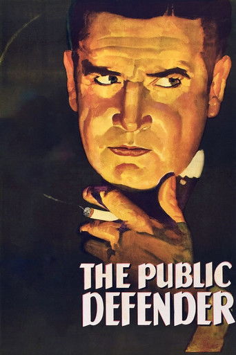 Watch The Public Defender 1931 poster
