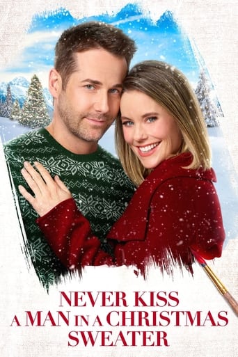 Watch Never Kiss a Man in a Christmas Sweater 2020 poster