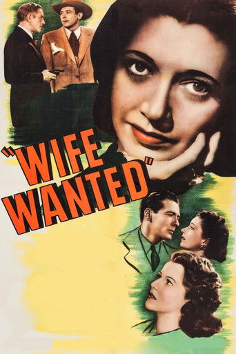 Watch Wife Wanted 1946 poster