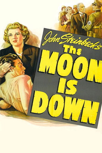 Watch The Moon Is Down 1943 poster