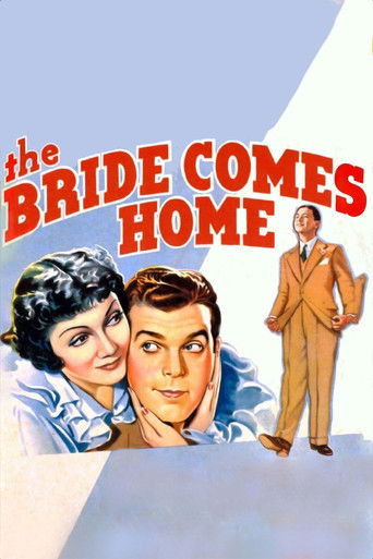 Watch The Bride Comes Home 1935 poster