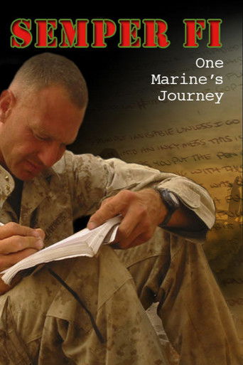 Watch Semper Fi: One Marine's Journey 2007 poster
