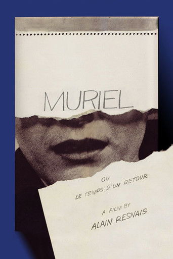 Watch Muriel, or the Time of Return 1963 poster