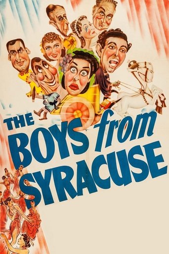 Watch The Boys from Syracuse 1940 poster