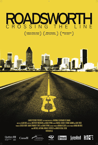 Watch Roadsworth: Crossing the Line 2008 poster