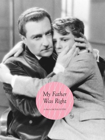 Watch My Father Was Right 1936 poster