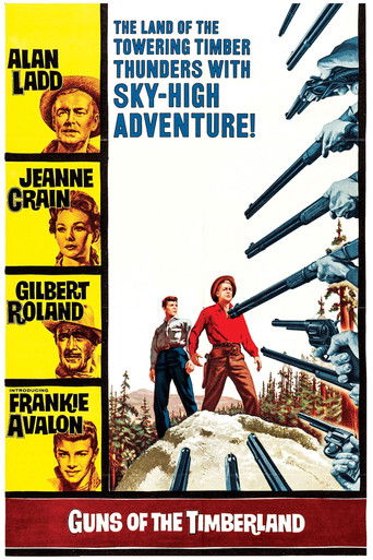Watch Guns of the Timberland 1960 poster