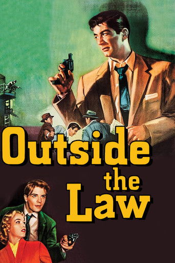 Watch Outside the Law 1956 poster