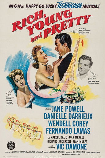 Watch Rich, Young and Pretty 1951 poster