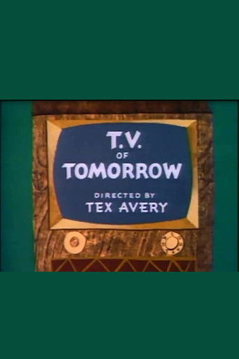 Watch T.V. of Tomorrow 1953 poster