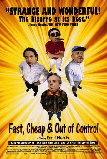 Watch Fast, Cheap & Out of Control 1997 poster