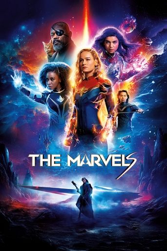 Watch The Marvels 2023 poster