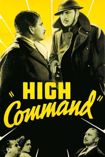 Watch The High Command 1937 poster
