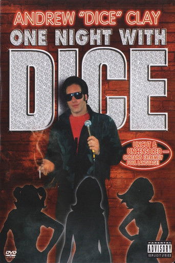 Watch Andrew Dice Clay: One Night with Dice 1987 poster