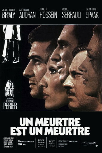 Watch A Murder Is a Murder 1972 poster