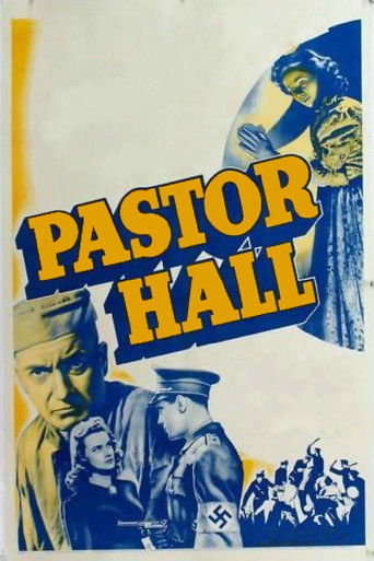 Watch Pastor Hall 1940 poster