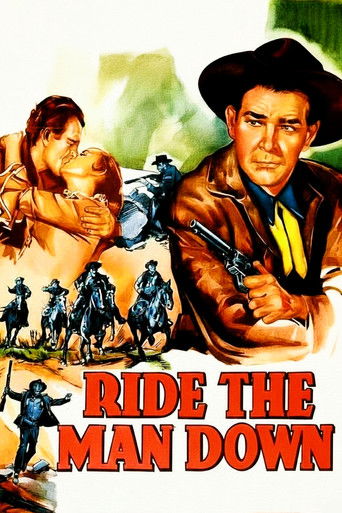 Watch Ride the Man Down 1952 poster
