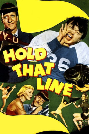 Watch Hold That Line 1952 poster