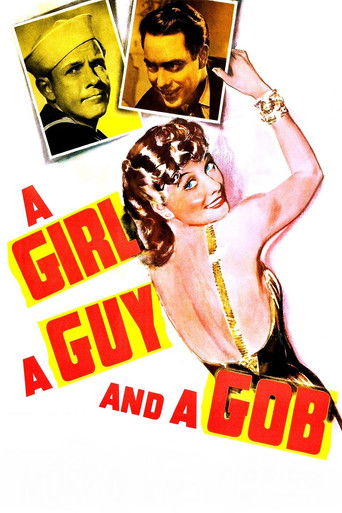 Watch A Girl, a Guy, and a Gob 1941 poster