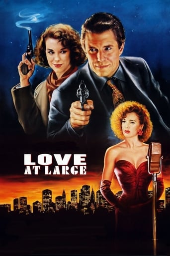 Watch Love at Large 1990 poster