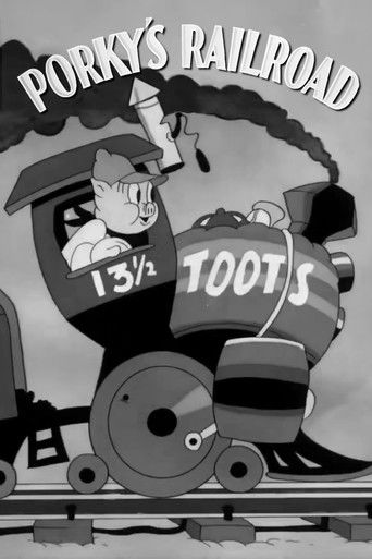Watch Porky's Railroad 1937 poster