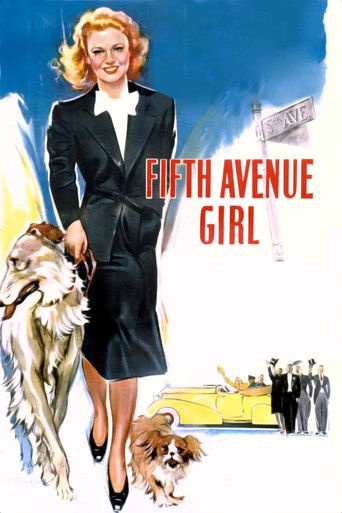 Watch Fifth Avenue Girl 1939 poster