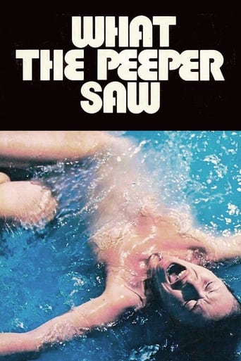 Watch What the Peeper Saw 1972 poster