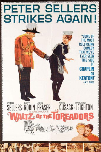Watch Waltz of the Toreadors 1962 poster