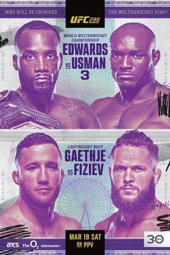 Watch UFC 286: Edwards vs. Usman 3 2023 poster