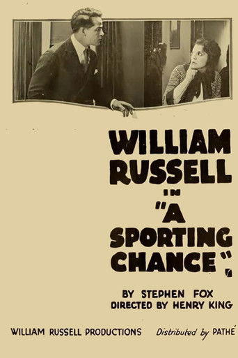 Watch A Sporting Chance 1919 poster