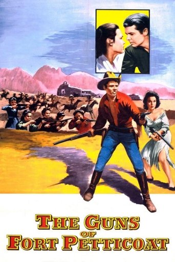Watch The Guns of Fort Petticoat 1957 poster