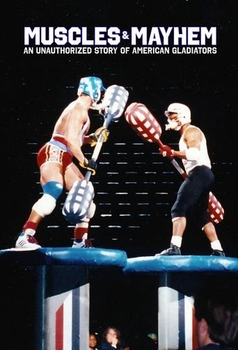 Watch Muscles & Mayhem: An Unauthorized Story of American Gladiators 2023 poster