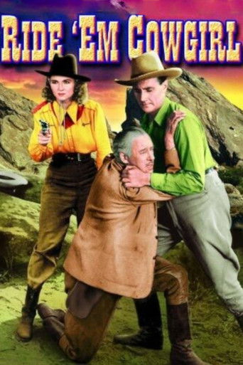 Watch Ride 'em, Cowgirl 1939 poster