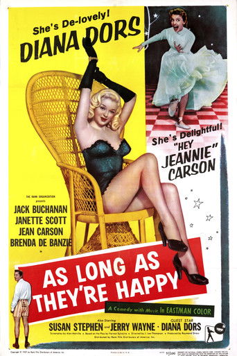 Watch As Long as They're Happy 1955 poster