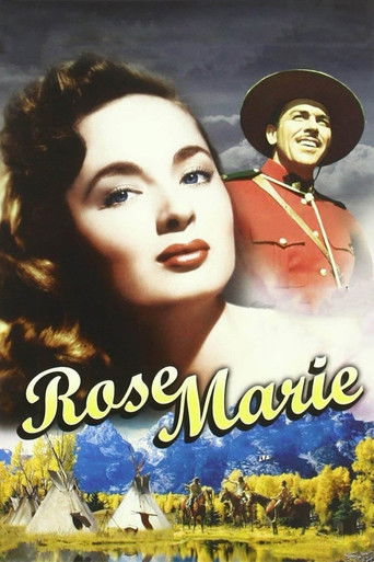 Watch Rose Marie 1954 poster