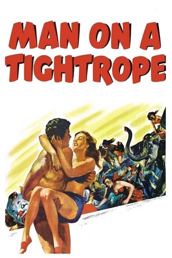 Watch Man on a Tightrope 1953 poster