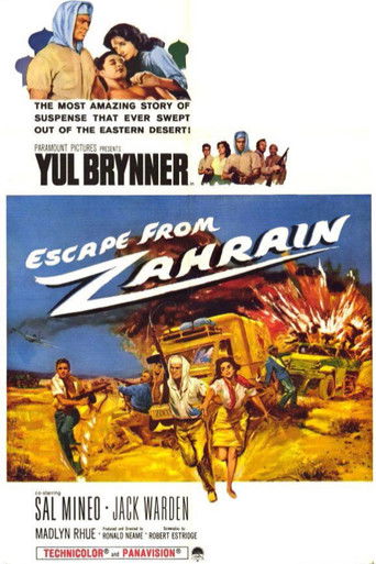 Watch Escape from Zahrain 1962 poster