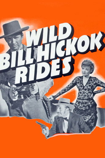 Watch Wild Bill Hickok Rides 1942 poster