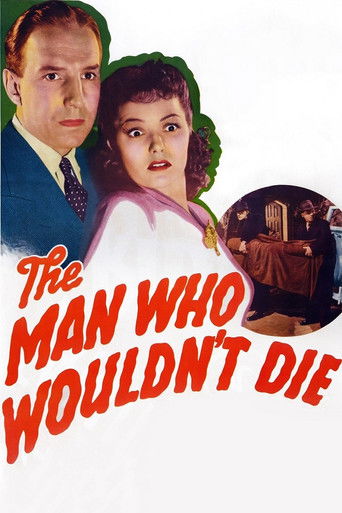 Watch The Man Who Wouldn't Die 1942 poster