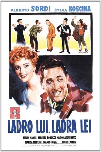 Watch He Thief, She Thief 1958 poster